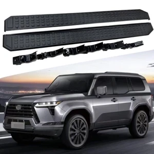 2PCS fits for LEXUS GX550 2024 2025 Fixed Running Boards Side Step NerfBar - Picture 1 of 12
