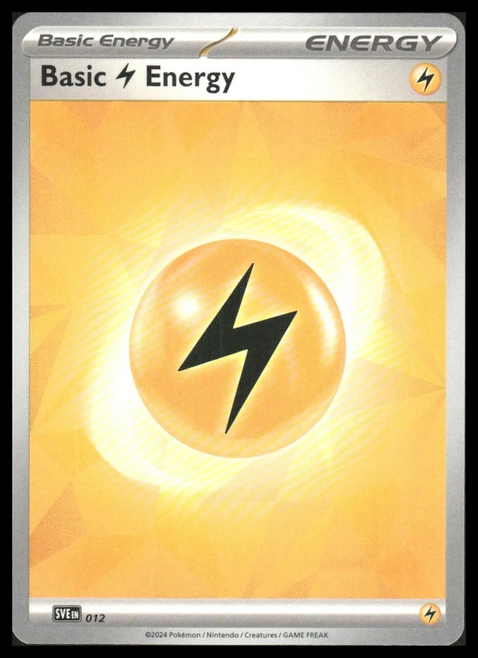 SV07: Stellar Crown #012 Basic Lightning Energy Common - Image 1 of 2