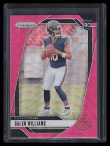 2024 Panini Prizm Prizms Pink Wave Refractor 301 Caleb Williams Rookie - Bild 1 von 2