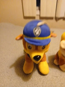Paw Patrol Plush Toys Lot of 2 Chase Dog Spin Master Stuffed Animals - Picture 1 of 11