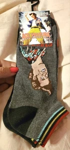 2 PARES ACE VENTURA PET DET 🐕 CALCETINES NEGROS/GRISES NO SHOW TALLA 1 ZAPATO HOMBRE/MUJER 👟👞 - Imagen 1 de 4
