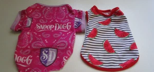 Little Earth Dog Tee T-shirts Snoop Dog Small & Watermelon XS Polyester - Bild 1 von 5