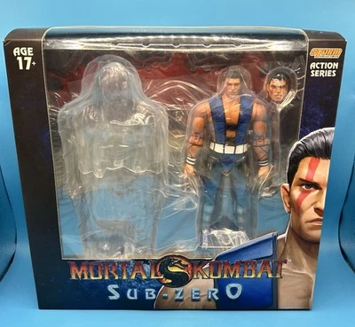 Tormenta Coleccionables Mortal Kombat Sub-Zero Desenmascarado Nuevo Caja Desgaste Foto 1 de 4