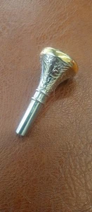 #1 Althorn graviert Mundstück M&H Doppelschale Boquilla Armonia O Saxor #1 - Bild 1 von 4