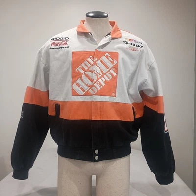 Chaqueta de carreras vintage Nascar Chase Authentics Tony Stewart #20 Home Depot grande Foto 1 de 4