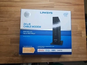 LINKSYS CM3024 High Speed DOCSIS 3.0 24x8 Cable Modem - Picture 1 of 4