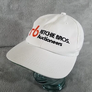 Sombrero de colección 1999 Ritchie Bros subastadores blanco CONEXPO-CON/AGG gorra ajustable - Imagen 1 de 7
