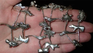 Zuni Sterling Silver Animal fetish Necklace - Picture 1 of 4