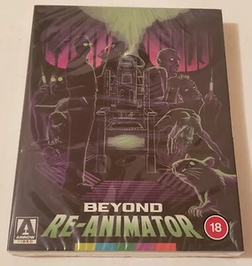 NEU ~ Beyond Re-Animator Blu-Ray Pfeil UK Glow In The Dark Schutzhülle Region B - Bild 1 von 3