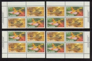 1979 Canada SC# 844a - Aircraft Flying Boats - Plate Blocks of 4 M-NH Lot # 2943 - Picture 1 of 1