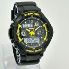 Mens Skmei S Shock Analog Digital Black And Yellow Sport Watch Chrono 50Mm 0931