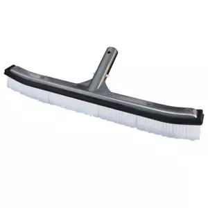 18 In. Swimming Pool & Spa Brush with Deluxe Nylon Bristles and Aluminum Back - Picture 1 of 7