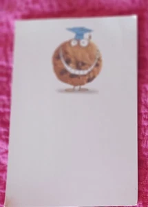 8 1/4 X 5 1/4"  WIDE  "YOU'RE ONE SMART COOKIE"  GRADUATION  CARDBOARD CARD - Picture 1 of 4