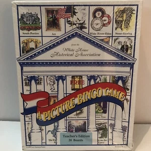 Picture Bingo Game / White House Historical Association / Teachers Edition / New - Bild 1 von 3
