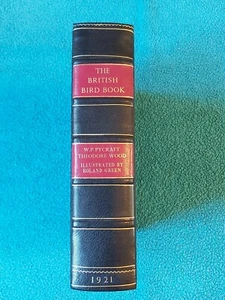 The British Bird Book, Wood & Pycraft, Roland Green, rebound half morocco, 1921 - Picture 1 of 23