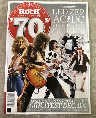 Classic Rock Magazine Issue 5 Legends of the 70’ s  Led Zeplin AC/DC Pink Floyd - Image 1 of 2