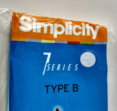 Bolsas para aspiradora Simplicity genuinas serie 7 tipo B paquete de tres S7-12  Foto 1 de 4
