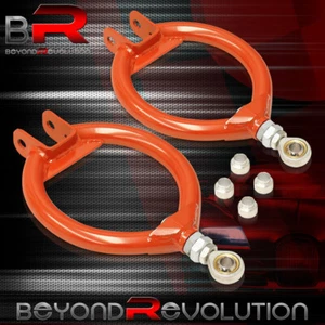For 1990-1996 300ZX Z32 S13 240SX Rear Suspension Adjustable Camber Arm Kit Red - Picture 1 of 3