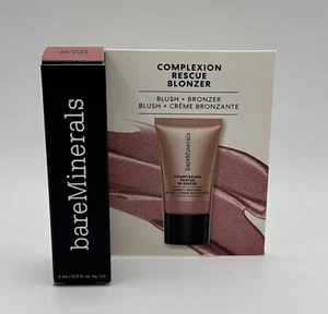 NEW BareMinerals Complexion Rescue Blonzer KISS OF MAUVE Travel Mini 5ml/0.17oz - Picture 1 of 5