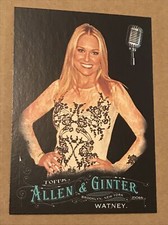 2016 Topps Allen & Ginter X Heidi Watney #213 Card Boston Red Sox