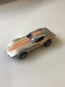 Corvette Stingray 1975 Silver Blackwall hecho en Malasia Hot Wheels - Imagen 1 de 7