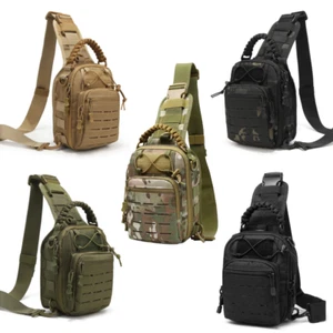 Bolso Bandolera Táctico Compacto Hombro Viaje Senderismo Exterior Militar 5 Colores - Imagen 1 de 14