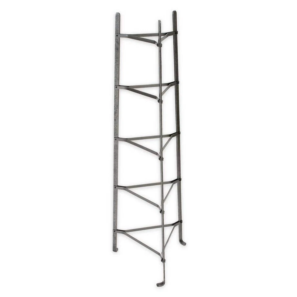 Enclume 5-tier Cookware Stand Standing Pot Rack Hammered Steel