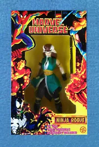 FIGURA NINJA ROGUE X-MEN MARVEL UNIVERSE COMICS DE LUJO DE 10 PULGADAS TOY BIZ 1997 - Imagen 1 de 2