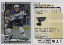 2017-18 Upper Deck O-Pee-Chee Update Rainbow Foil Tage Thompson #618 Rookie RC