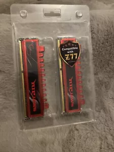 G.Skill Ripjaws DDR3-1600 CL9-9-9-24 1.50v F3-12800CL9D-8GBRL 4Gx2 - Picture 1 of 2
