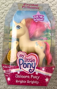 My Little Pony G3 Cristal Princesa Pegaso MLP Brillos Brillantes 2006 Sellado - Imagen 1 de 2
