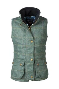 Chaleco de tweed para niñas Hecho en el Reino Unido Calentador de cuerpo para niños Chaleco Rydale 4 colores - Imagen 1 de 9
