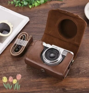 Leather Camera Full Case Bag Fit For Fujifilm X10 X20 X30 X100 X100S X100T X100F - Picture 1 of 14