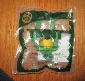 McDonalds 2007 Happy Food TMNT Teenage Muntant Ninja Turtles #6 Donatello Nuevo en Paquete - Imagen 1 de 2