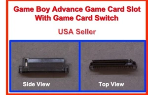 Nintendo Game Boy Advance Motherboard OEM Game Card Slot with Game Card Switch  - Picture 1 of 4