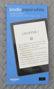 Kindle Paperwhite Signature Edition 32 GB 6.8“ display Black - Picture 1 of 3