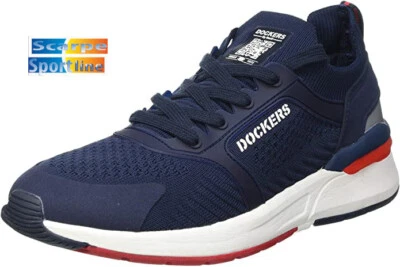 DOCKERS BY GERLY BLU 48MM001-700660 SCARPE SPORTIVE UOMO SNEAKERS - Imagen 1 de 4