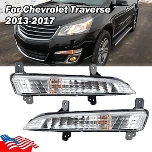 Luz de señal de giro DRL antiniebla para Chevrolet Traverse 2013-2016 2017 conductor y pasajero - Imagen 1 de 19