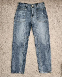 Pilcro Wanderer Mid Rise Relaxed Jeans Size 28 - Picture 1 of 10