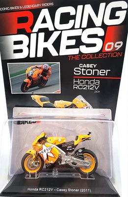 Casey Stoner HONDA RC212V 2011 #09  1:18 Scale Racing Bikes Collection - Image 1 of 4