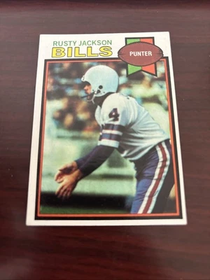 1979 Topps - Rusty Jackson #449 Buffalo Bills LSU Tigers - Image 1 of 2