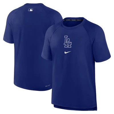 Camisa Raglán Grande Colección Auténtica Nike MLB de Los Angeles Dodgers Foto 1 de 2