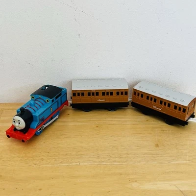 Thomas The Tank Engine Annie & Clarabel Trackmaster Mattel Thomas & Friends 2009 Foto 1 de 4