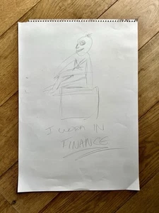 EXCLUSIVE TBJZL Tobi Sidemen Original Art as seen In the 1* Vs. 7* Hotel Episode - Picture 1 of 8