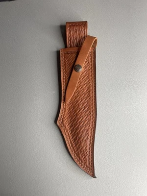 ¡Solo funda!! - Estuche 00311 Cuchillo Bowie y Funda con Hoja de 9.5" Cuero Marrón Foto 1 de 4