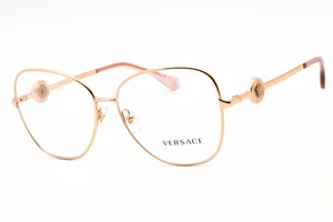 VERSACE VE1289 1412 Eyeglasses Rose Gold Frame 55mm - Picture 1 of 4