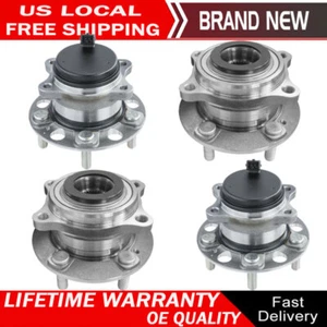 Front and Rear Wheel Hub Bearings For 2016-17 Hyundai Tucson 2016-19 Kia Optima - Foto 1 di 7