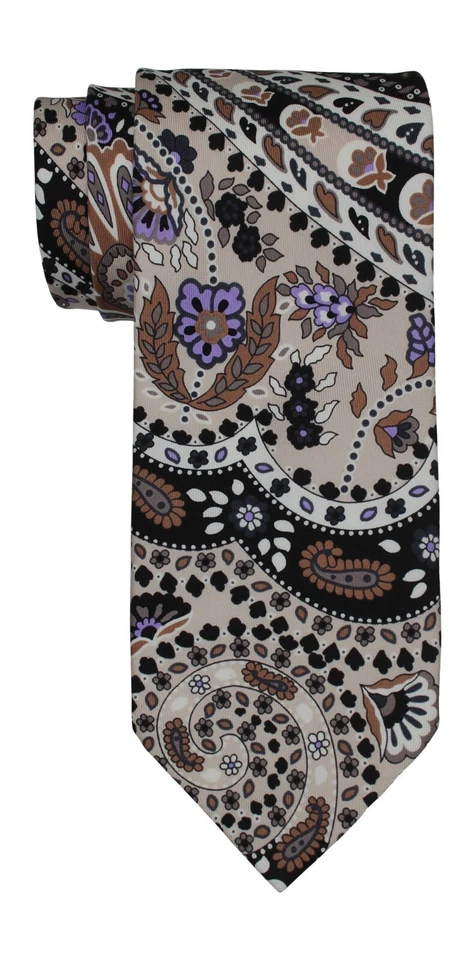 Italo Ferretti Multicolored Tapestry Paisley Printed Tie - Image 1 of 1