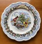 Royal Doulton Winnie The Pooh Christmas Collection Plate Excellent Condition