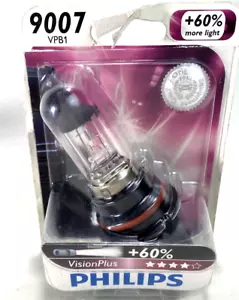 Headlight Bulb-Visionplus - Single Blister Pack Philips 9007VPB1 - Picture 1 of 8
